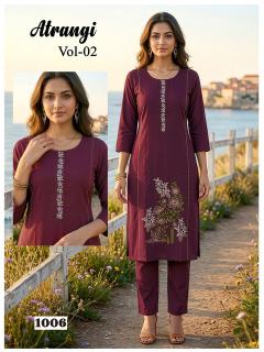Desi kudi atrangi vol 2 womens kurtis wholesale